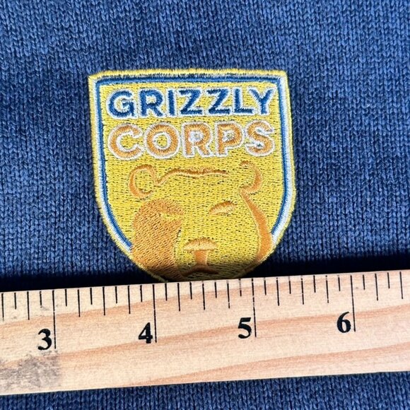 Patagonia Mens Better Sweater 1/4 Zip Fleece Size Small Navy Blue Warm PATCHES - Picture 5 of 11